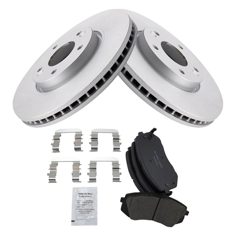 TRQ Brake Pad & Rotor Kit For 2010-2015 Hyundai Tucson 2011-2016 Kia Sportage gallery