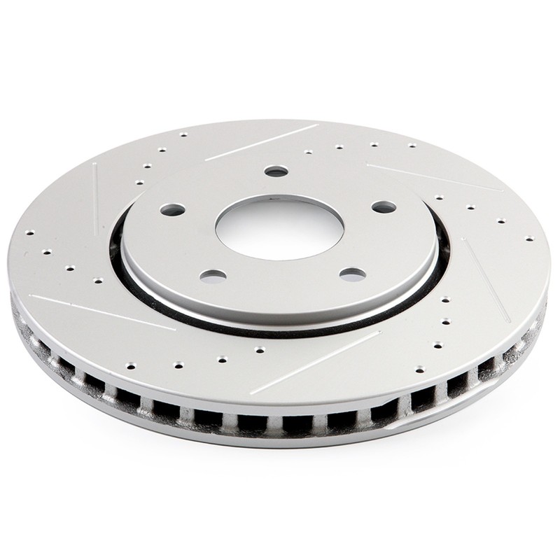 BRAKE ROTORS & METALLIC PADS KIT FRONT FOR DODGE GRAND CARAVAN RAM C/V PARTS gallery