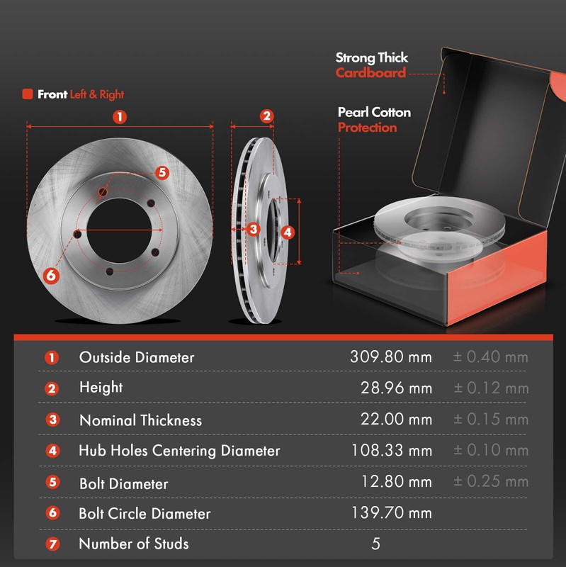 Front Disc Brake Rotors & Brake Pads + Rear Brake Drums & Brake Shoes for Suzuki gallery