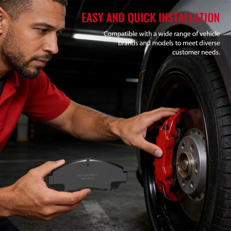 Rear Drilled Rotors and Brake Pads Set for Ford Fusion Mazda 6 MKZ Zephyr Milan gallery