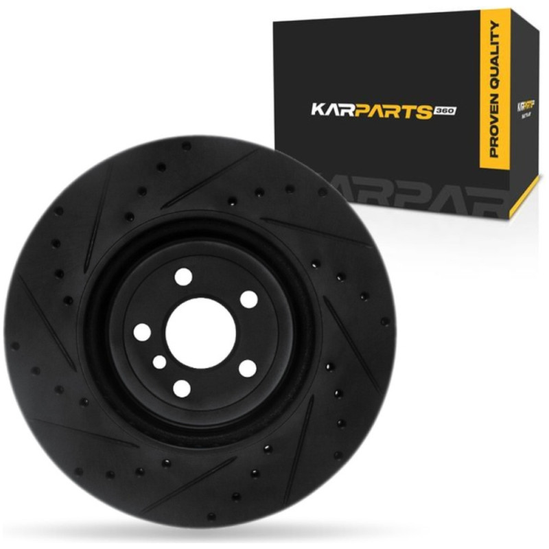 For BMW X5/X6 2019-2023 Disc Brake Rotor | Black | 1.18 inch Nominal Thickness