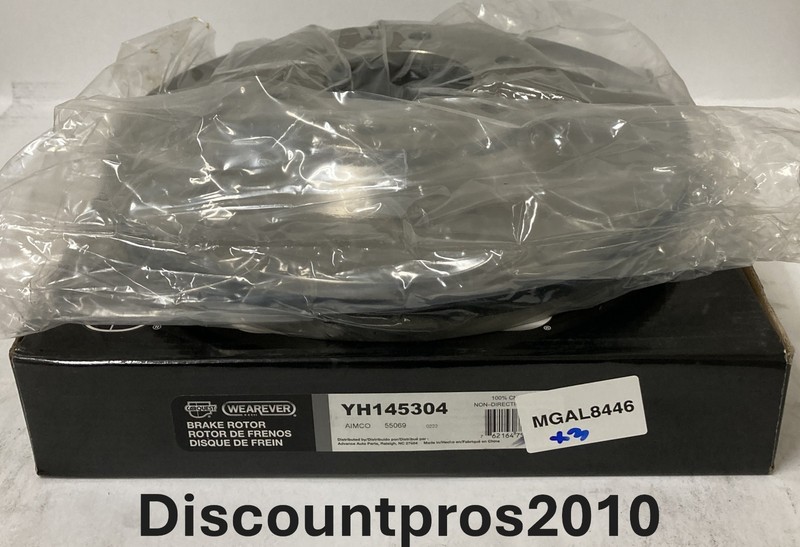 Carquest YH145304 Front Disc Brake Rotor Chevrolet Isuzu GMC Buick 2002-2005