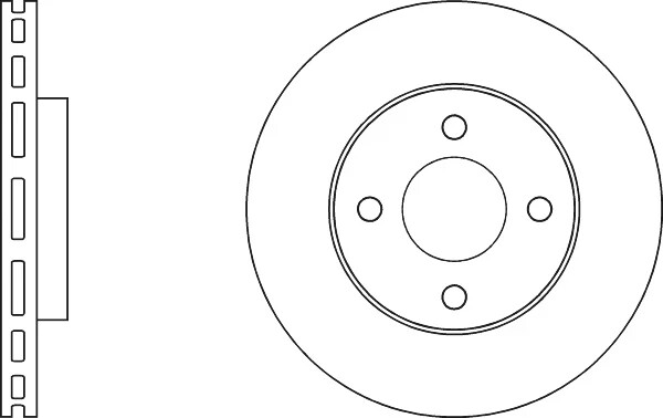 FOR NISSAN MICRA K13 1.2 10 to 20 FRONT VENTED BRAKE DISCS AND PADS SET 260 MM gallery