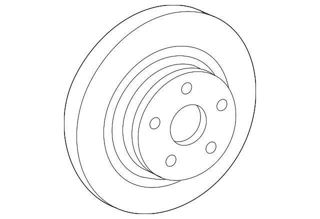 Genuine Mercedes-Benz Rotor 000-423-11-12-90 gallery