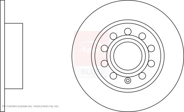 2x APEC Rear Brake Discs For SEAT LEON (5F1) 1.2 TSI 2014-20 SDK6087 SDK6087 gallery