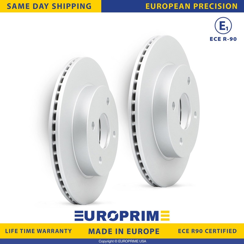 9.84 in Front Brake Rotors for 91-92 Saturn SC 93-02 SC1 93-02 SC2 91-02 SL SL1