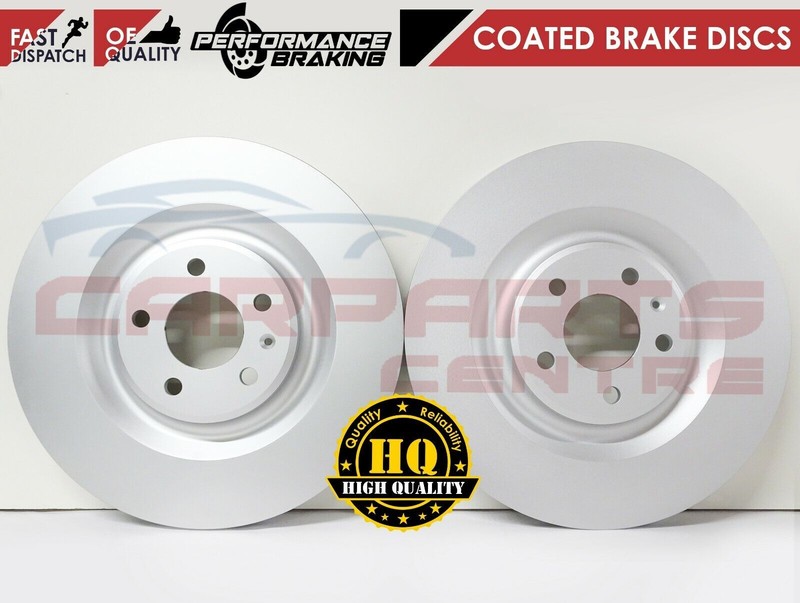 FOR AUDI A8 Q7 Q8 REAR AXLE PREMIUM ANTI CORROSION COATED BRAKE DISC DISCS 350mm gallery