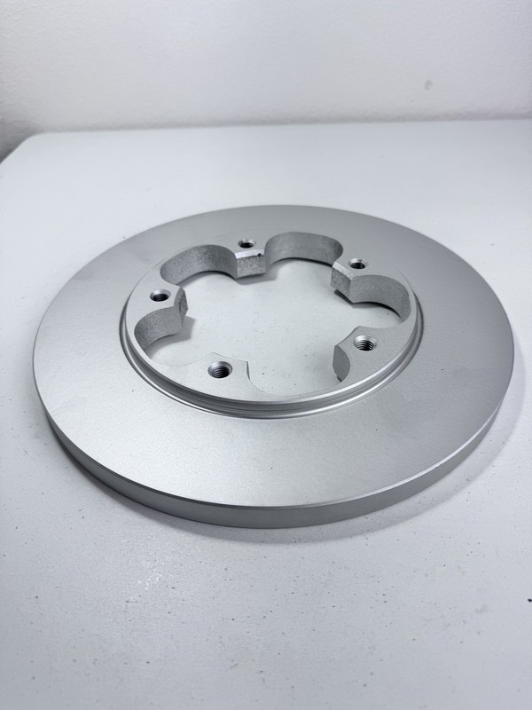 Disc Brake Rotor-Rear Genuine Geomet Coated Rotor Power Stop AR85175EVC
