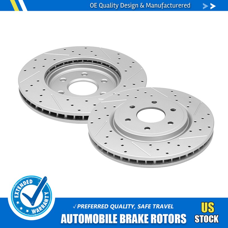 For 2005-2012 Nissan Frontier Pathfinder Xterra Equator Front Disc Brake Rotors