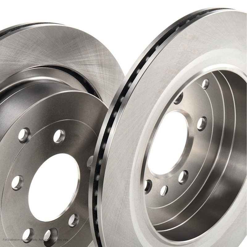 2x APEC Rear Brake Discs for LAND ROVER DISCOVERY IV 350mm Vented SDK6270 gallery