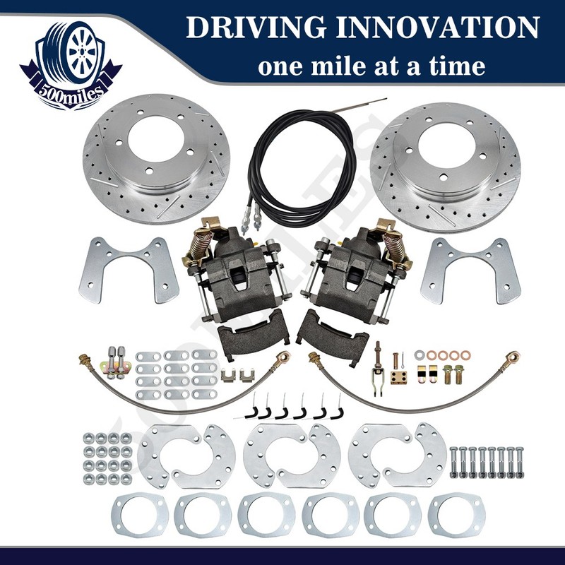Rear End Disc Brake Conversion Kit New For 9 Inch Pre – 1987 Ford F-150 Bronco