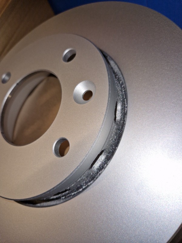 Pair of Pagid 54317 Front 280mm Diameter Externally Vented Brake Disc Kia Carens gallery