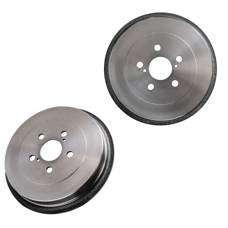 Front Drilled Slotted Disc Rotors Brake Drums Kit for 2009 - 2019 Toyota Corolla gallery