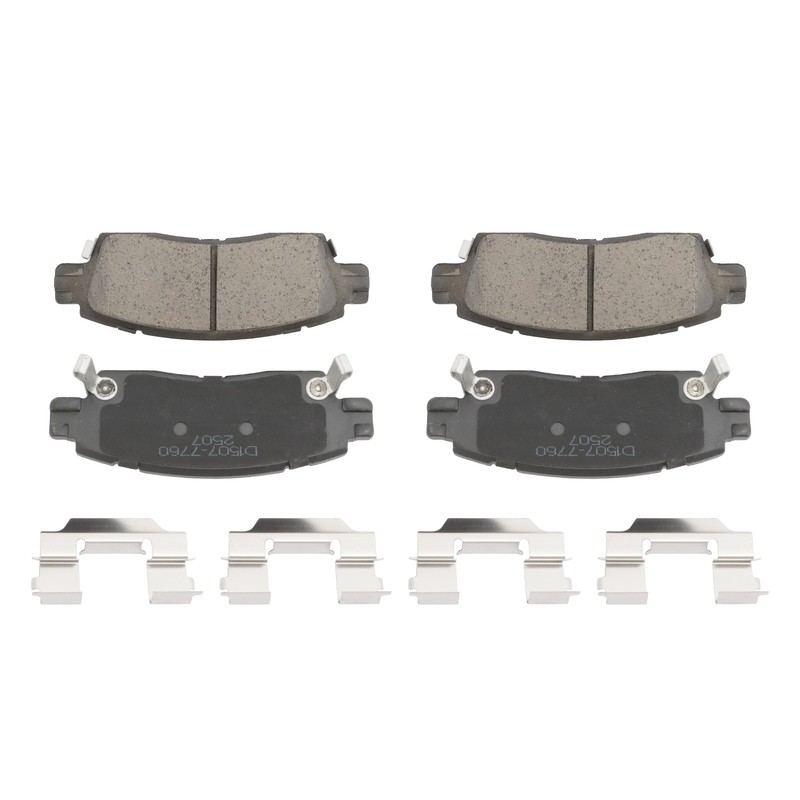 55151 Rear Disc Rotors Brake Pads for Chevy Traverse GMC Acadia Saturn Outlook gallery