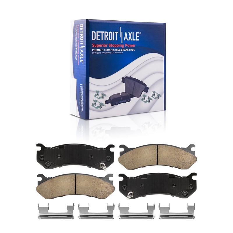 Front & Rear Rotors + Brake Pads for Chevy Silverado GMC Sierra 2500HD 3500 HD gallery