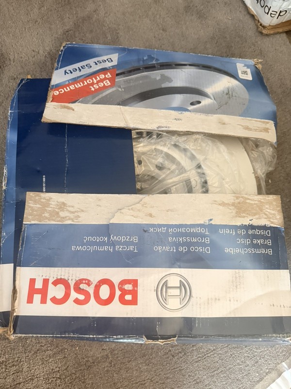 0 986 479 A89 Brake Disc x2 Front Fits Citroen C5 10 Aircross 2 3 Break Ds Bosch