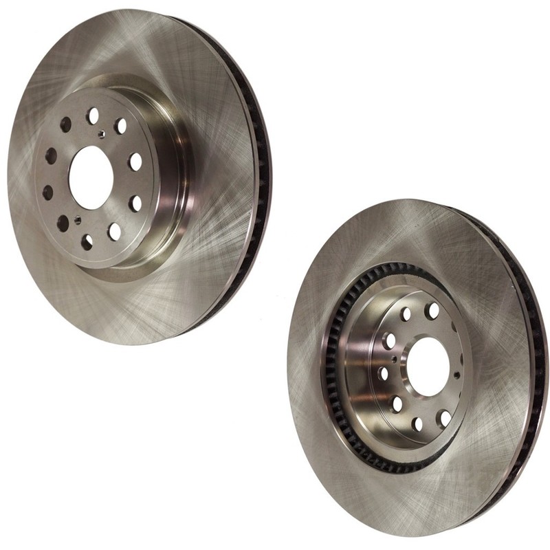 SureStop Brake Disc For Toyota Mirai 2020 Front | 2-Wheel Set | Plain Surface