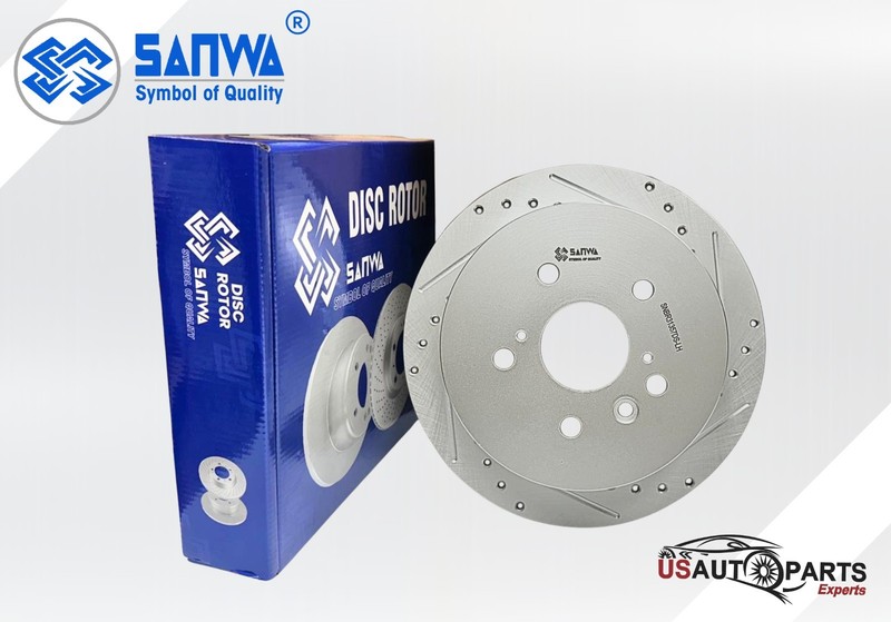 REAR LH BRAKE ROTOR SOLID & GEOMET COATED D&S 291mm FOR TOYOTA SIENNA 04-10 3.3L gallery