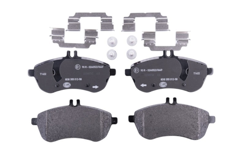 For MERCEDES-BENZ 2008-2015 Brake Pad Set FRONT Hella-PAGID + 1 YEAR WARRANTY gallery