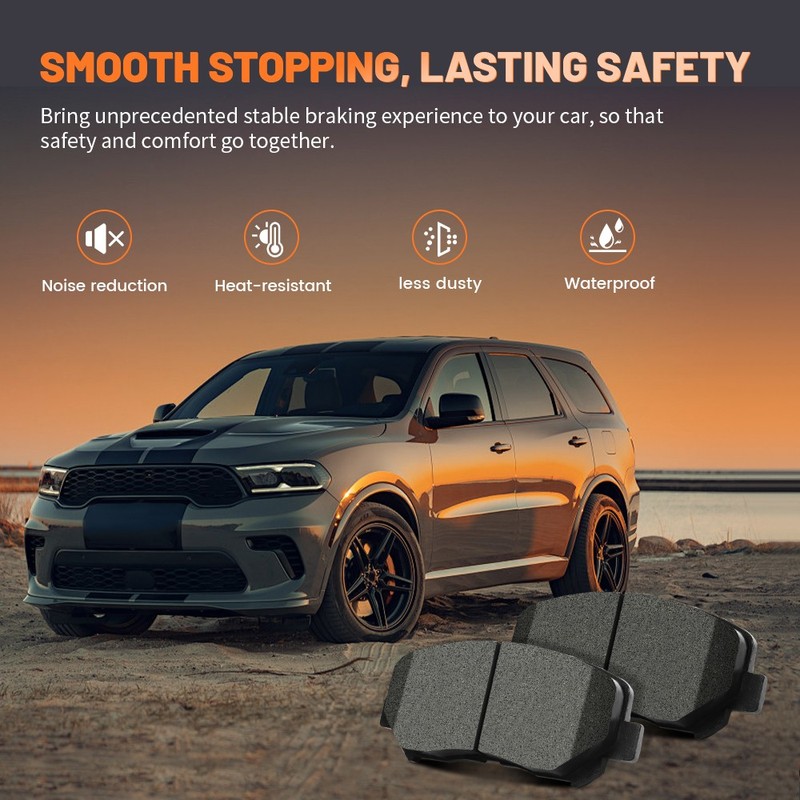 Front Rear Disc Rotors Brake Pads Set for 2013-2015 Subaru XV Crosstrek Forester gallery