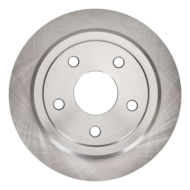 Set of 2 Rear Left Right Solid Disc Brake Rotors Fit For Jeep Wrangler 53041 gallery