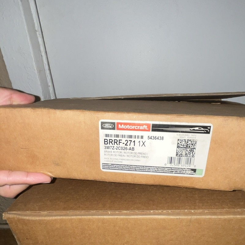 Genuine Ford Motorcraft BRRF-271 Brake Rotor 3W7Z-2C026-AB NEW OEM