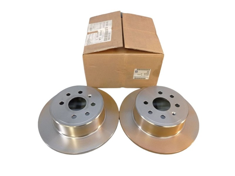 Brake disc set rear for Opel Vectra B 93182288