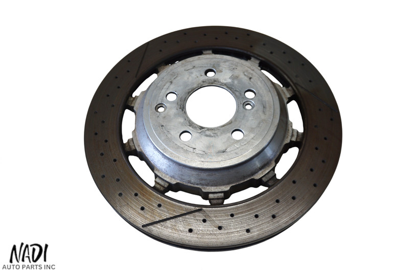 2016 – 2018 MERCEDES BENZ AMG GTS C190 REAR RIGHT PASSENGER BRAKE DISC ROTOR OEM