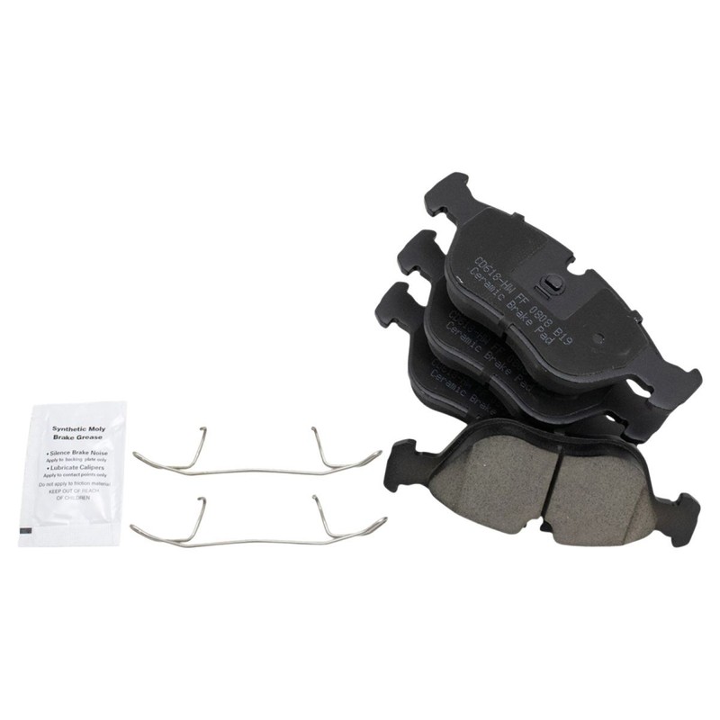 Brake Pad & Rotor Front Ceramic Kit w/Chemicals for Volvo 850 C70 S70 V70 gallery