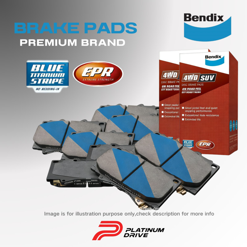 Full Set Disc Rotors+Bendix 4WD Brake Pads for Toyota RAV 4 A30 A40 ALA49 05-19 gallery