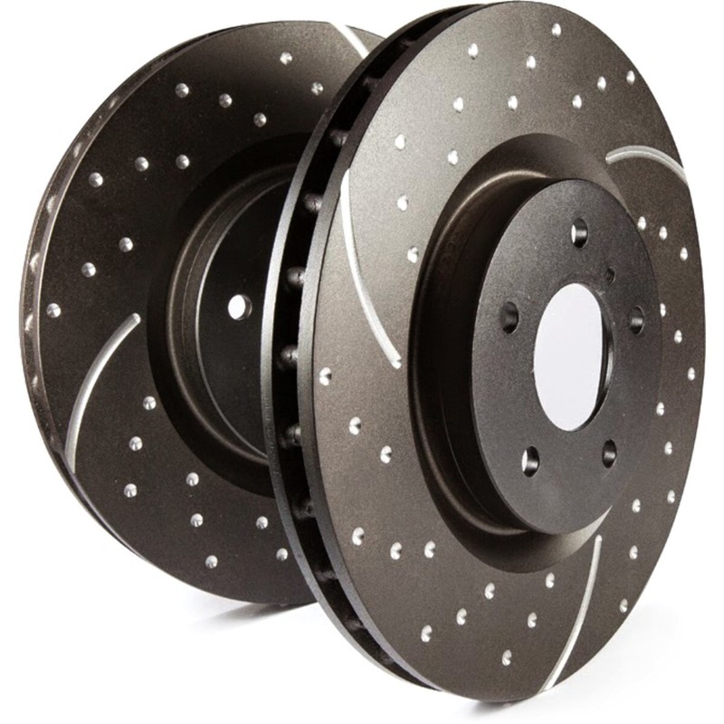 GD1473 EBC Brake Discs 2-Wheel Set Front for Acura ILX Honda Civic CSX RSX CR-V