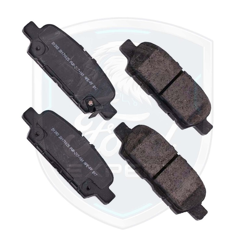 Premium OE Front & Rear Ceramic Brake Pads Kit For 2019-2024 Nissan Infiniti gallery