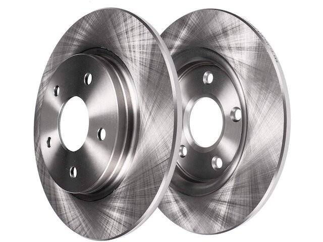 For 2013-2014 Subaru WRX Brake Rotor Set Rear Detroit Axle 37117DTGY Brake Rotor