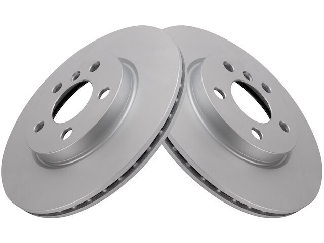 TRQ 53FG44W Front Brake Rotor Set Fits 2014-2020 Mini Cooper S 2.0L 4 Cyl