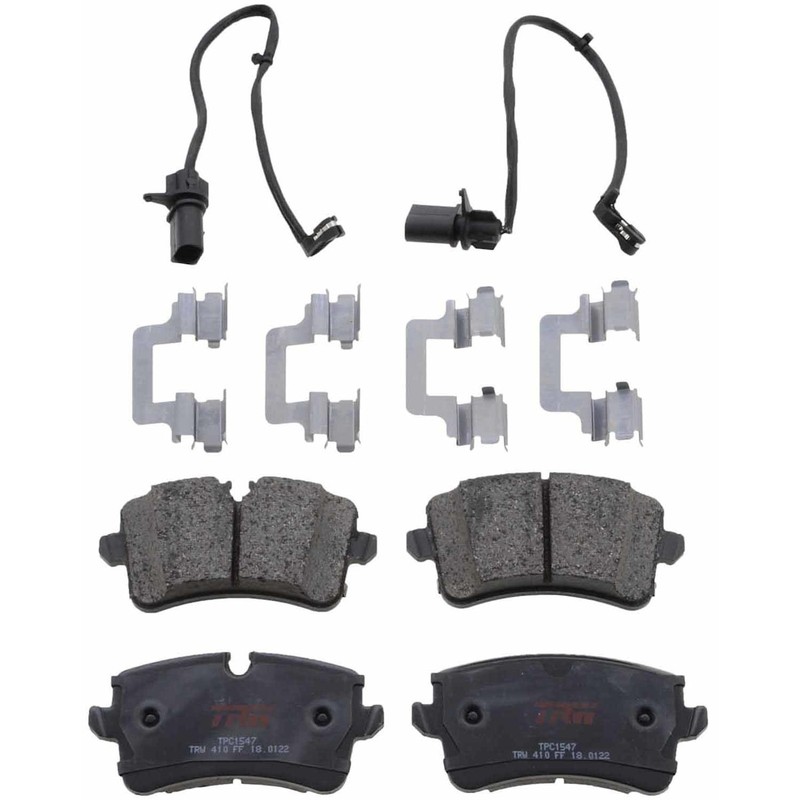 TXH1547 TRW 2-Wheel Set Brake Pad Sets Rear for Porsche Macan Audi A6 Quattro S6