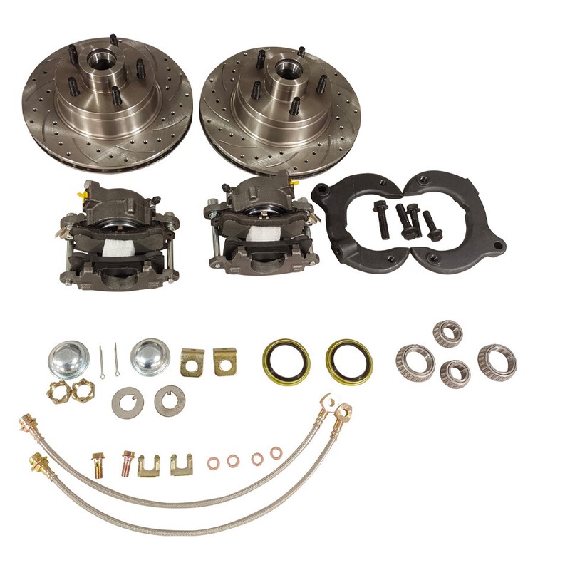 FOR Mustang II Complete 11 In Front Disc Brake Kit, 5 on 4-3/4