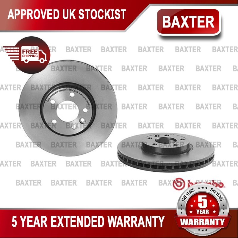 Fits VW Transporter 2003- 2.0 TDi Baxter Front Brake Disc 7E0615301C 7E0615301F