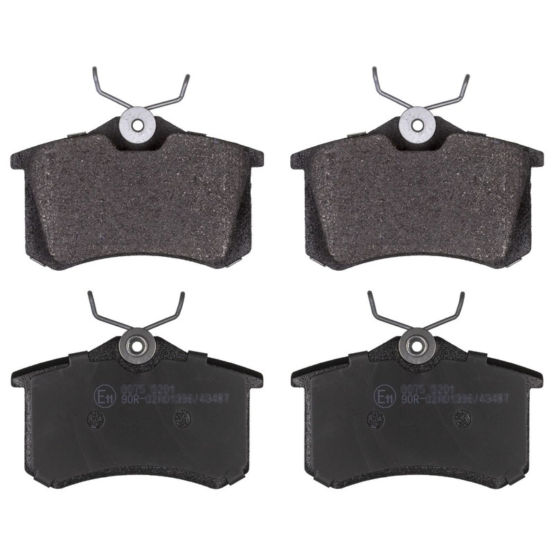 FOR PEUGEOT 2008 REAR BRAKE DISCS WITH ABS RING BEARINGS AND PADS SET 2013-2019 gallery