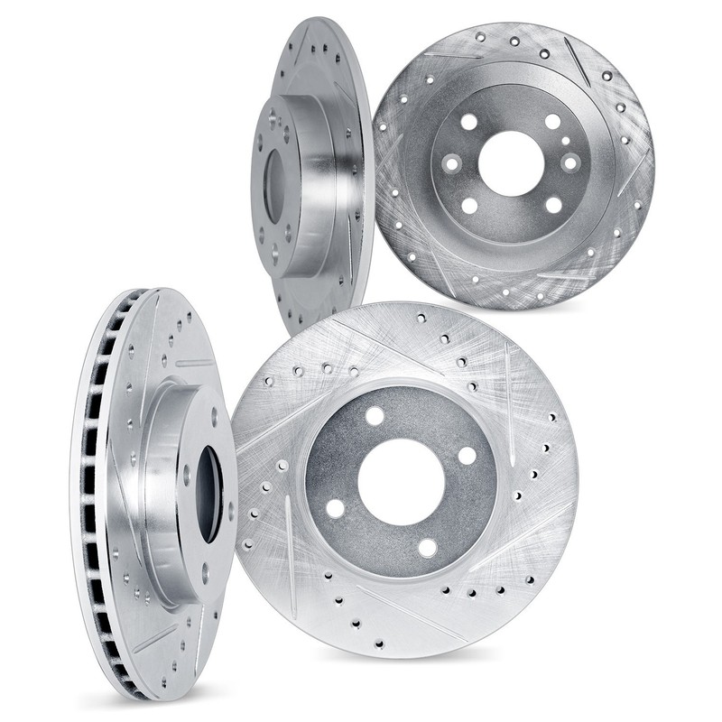 Dynamite Friction Disc Brake Rotor Set for 2002-2008 Mini Cooper 7004-32000