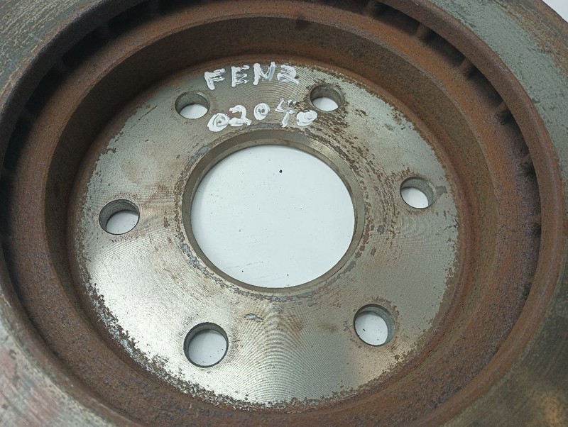 Front Rotor from 2002 Chevrolet Silverado 1500 12701704 gallery
