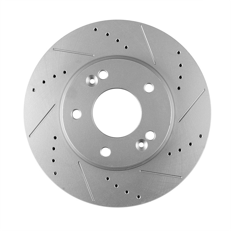 Drill Slot Rotor Brake Ceramic Pad For Kia Forte 2014, 2017, 2018 - Exc SX Front gallery