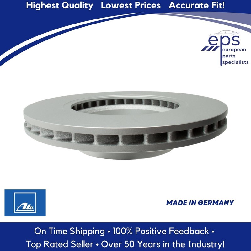2003-09 Mercedes E350 E500 Made in Germany Ate Front Brake Disc Rotor Vented gallery