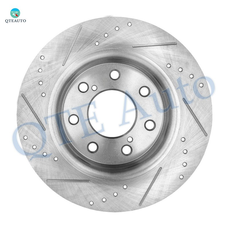 Front Drilled Slotted Brake Disc Rotors 350mm For 2010-2014 Ford F-150 gallery
