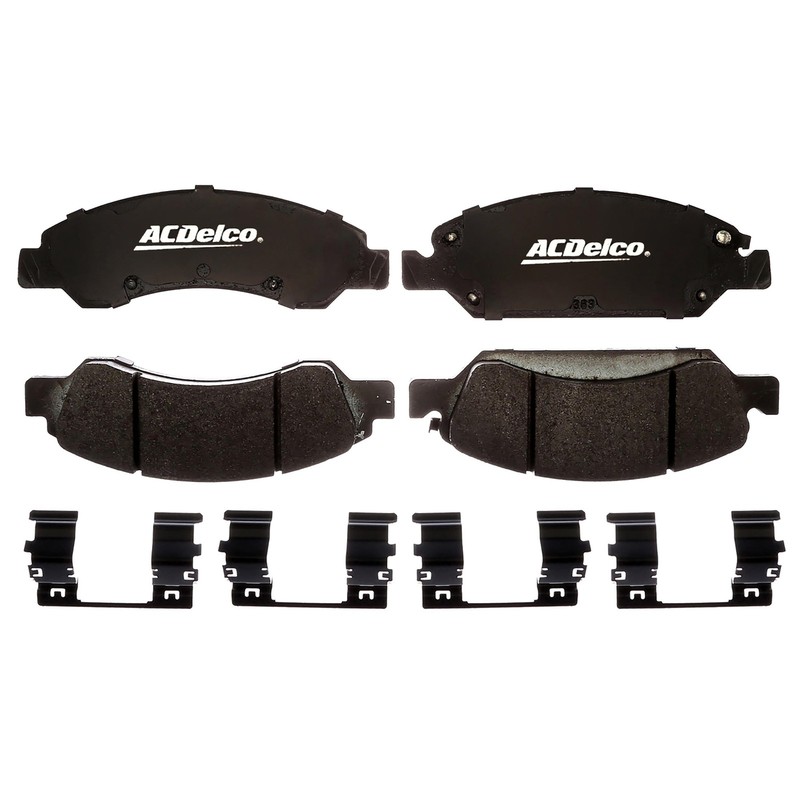 ACDelco Disc Brake Pads and Rotors Kit Front Rear For 08-14 Chevrolet Tahoe gallery