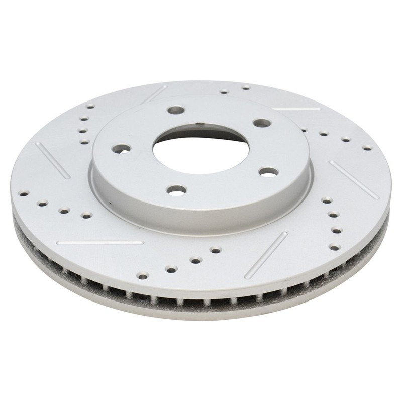 TRQ Front Brake Performance Rotor & Metallic Pad Kit for Chrysler Dodge gallery