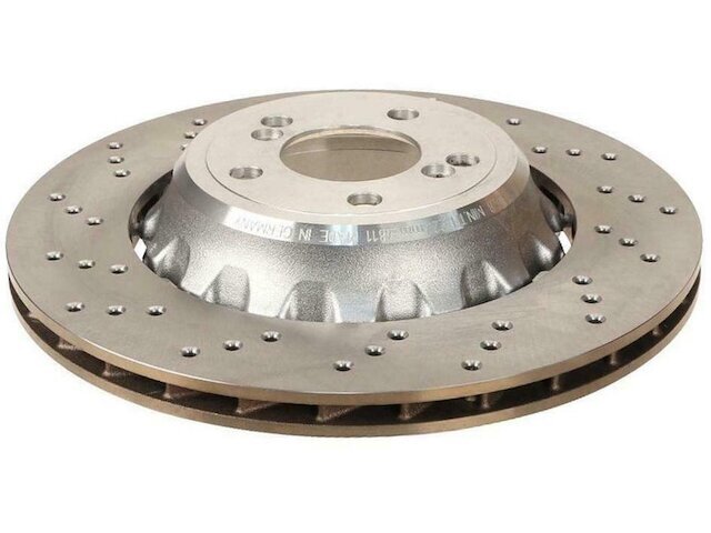 SHW Performance 16CS78K Rear Left Brake Rotor Fits 2019-2021 BMW M2 3.0L 6 Cyl