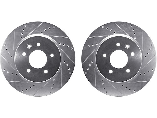 Rear Brake Rotor Set For 00-06 Jaguar XJR XKR KT26B5