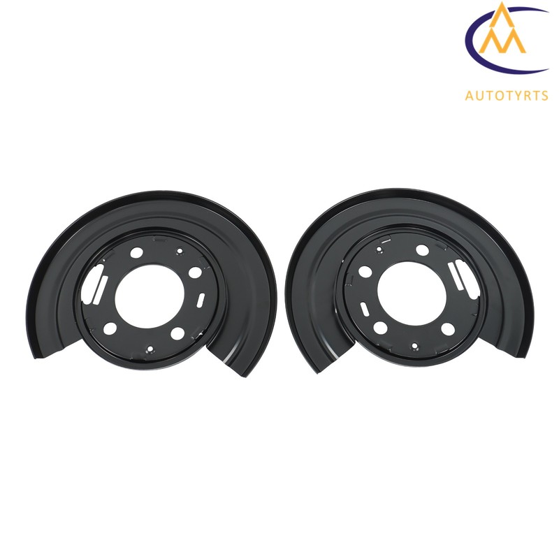 For Ford F-350 F-450 6.7L V8 Pair Rear Brake Dust Shield Backing Plates 924-212 gallery