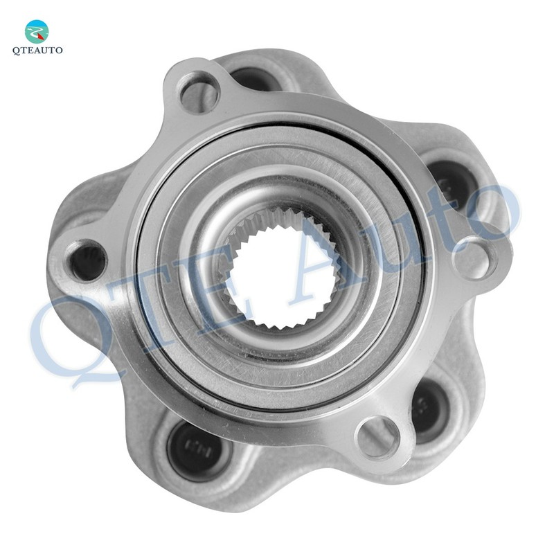 Set 4 Rear 308mm Brake Disc Rotors-Wheel Hub Bearing For 2014-2022 Infiniti Q50 gallery