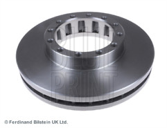 1X REAR 1x Brake Disc BLUE PRINT ADC44398
